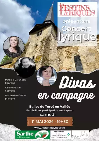 Concert lyrique : Divas en campagne